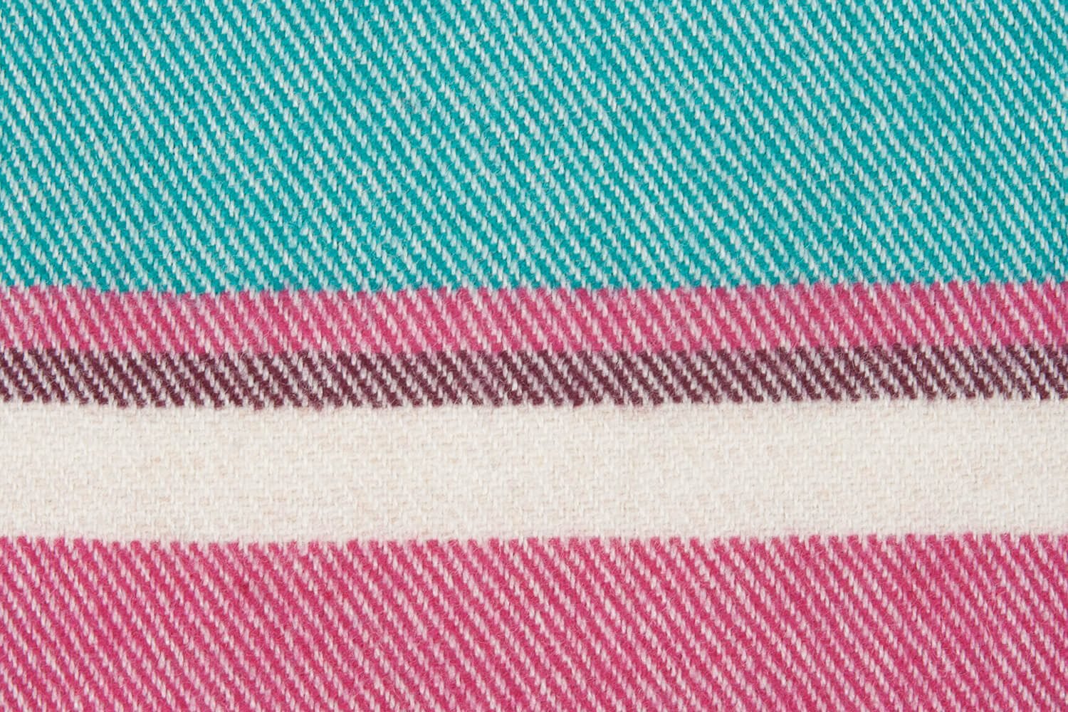 McNutt baby dekentje-Aquamarijn-roze-wollen-dekentje