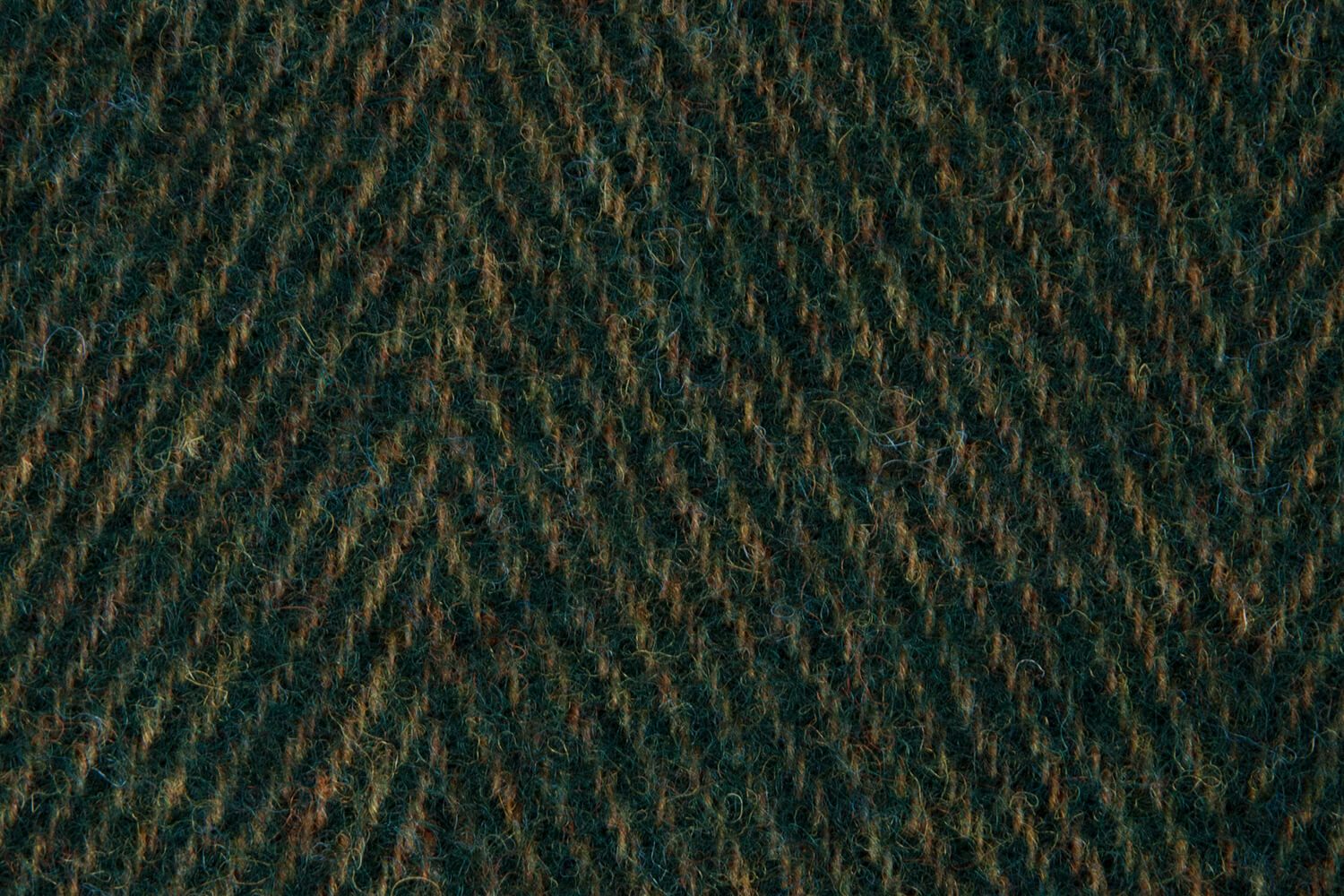 McNutt plaid - visgraat - Donkergroen-wollen-dekentje