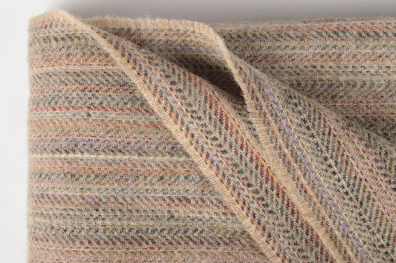 McNutt plaid - Tweed Gestreept - Beige-wollen-dekentje