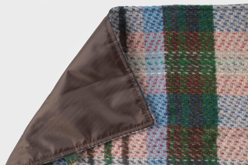 Tweedmill-Picknickkleed wol-Tartan-Groen-Bruin-Recycled-waterdicht