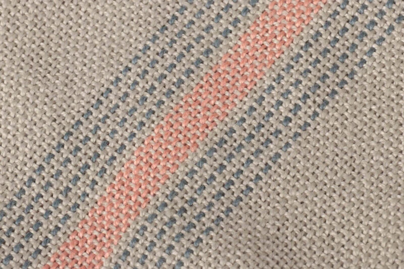 Weaver green plaid-Recycled-Linnen-Baneni-Beige-roze-wollen-dekentje