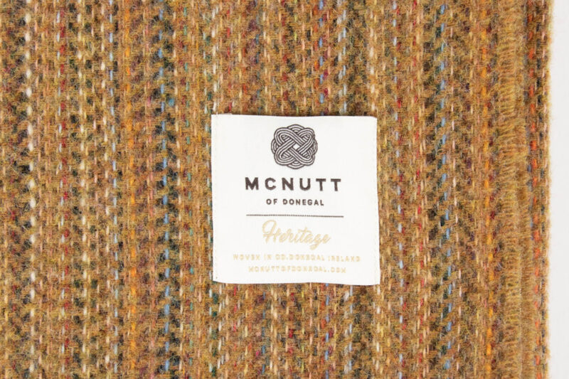 McNutt plaid - Tweed Gestreept - Bruin-wollen-dekentje-a