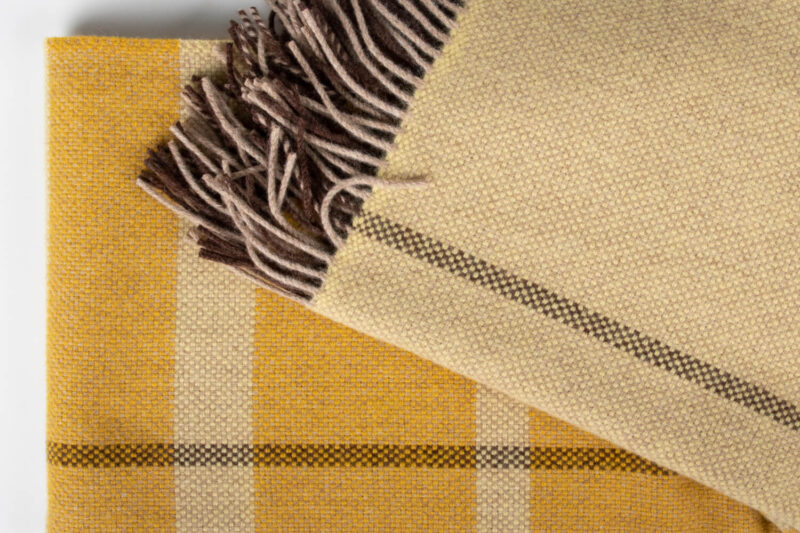 RØROS - Filos Yellow - Tartan - Okergeel