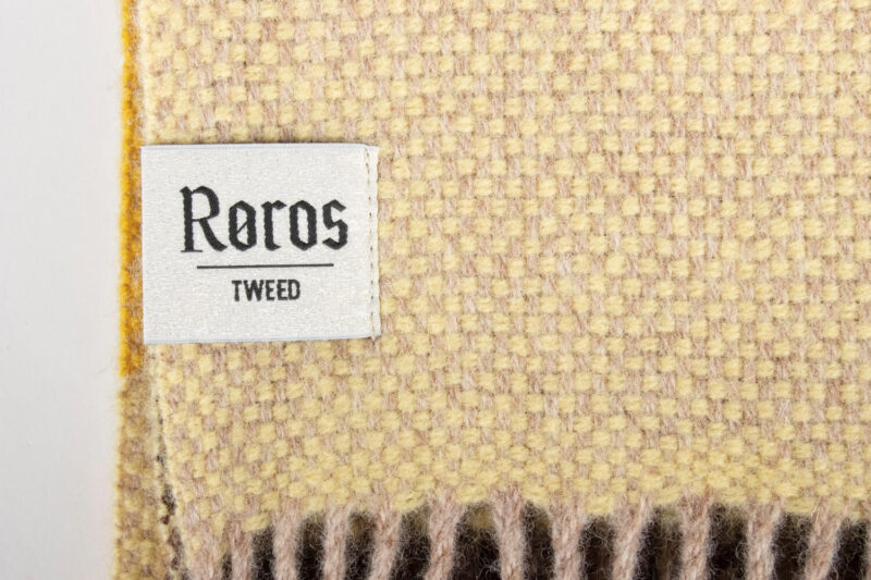 RØROS - Filos Yellow - Tartan - Okergeel