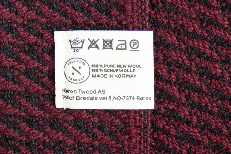 RØROS - Frogner Burgundy - Bordeaux rood