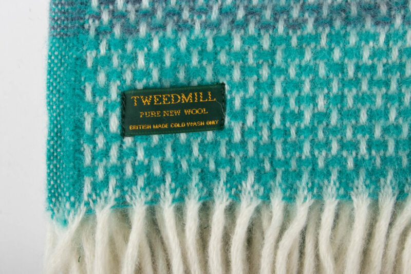 Tweedmill plaid-Banen-Ombre-Grijs-blauw-wollen-dekentje-a