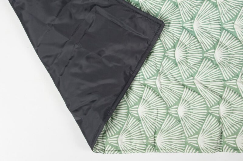 Tweedmill-Picknickkleed waterproof-Palmleaf-Groen-waterdicht-a