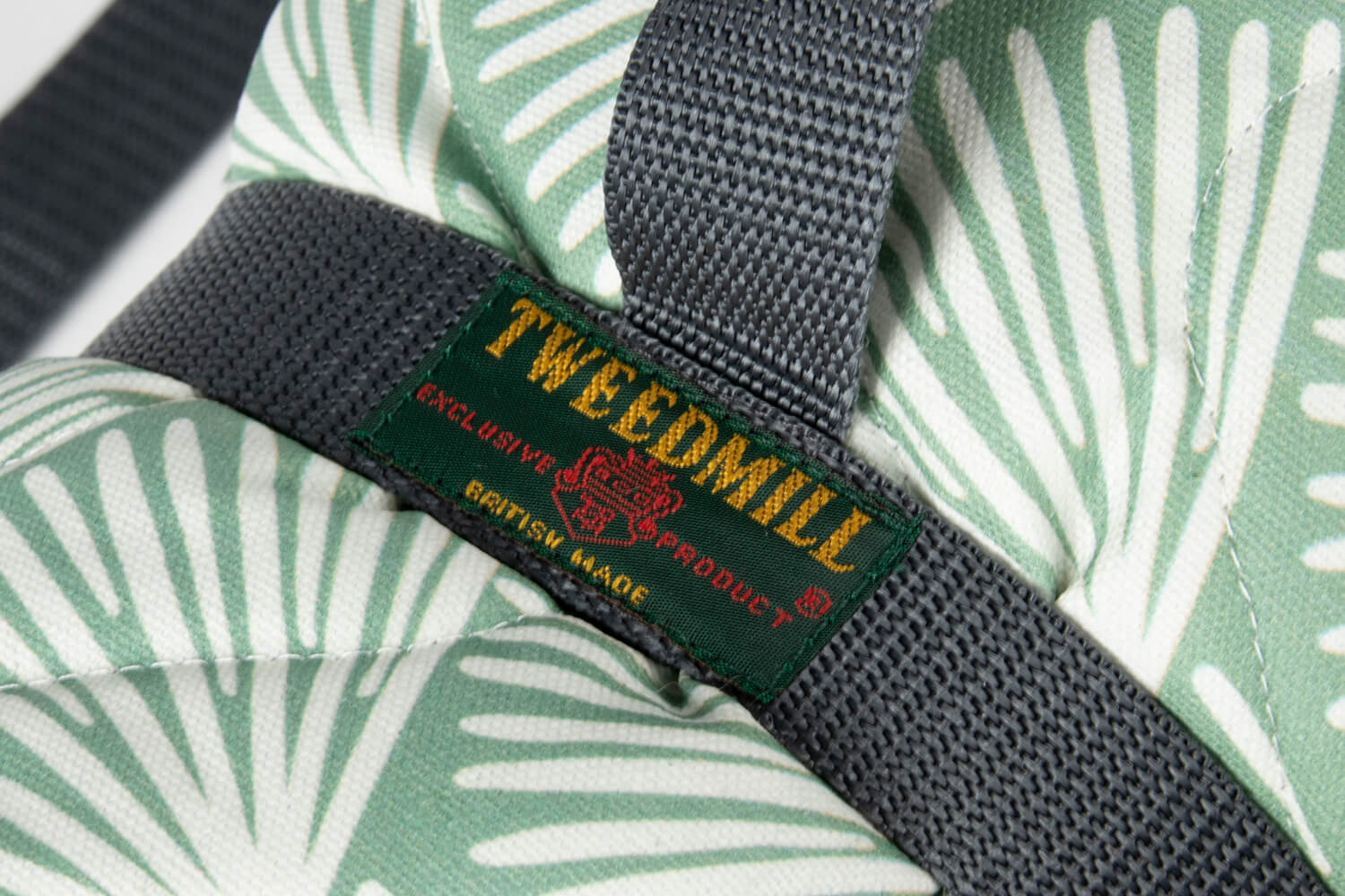 Tweedmill-Picknickkleed waterproof-Palmleaf-Groen-waterdicht-a