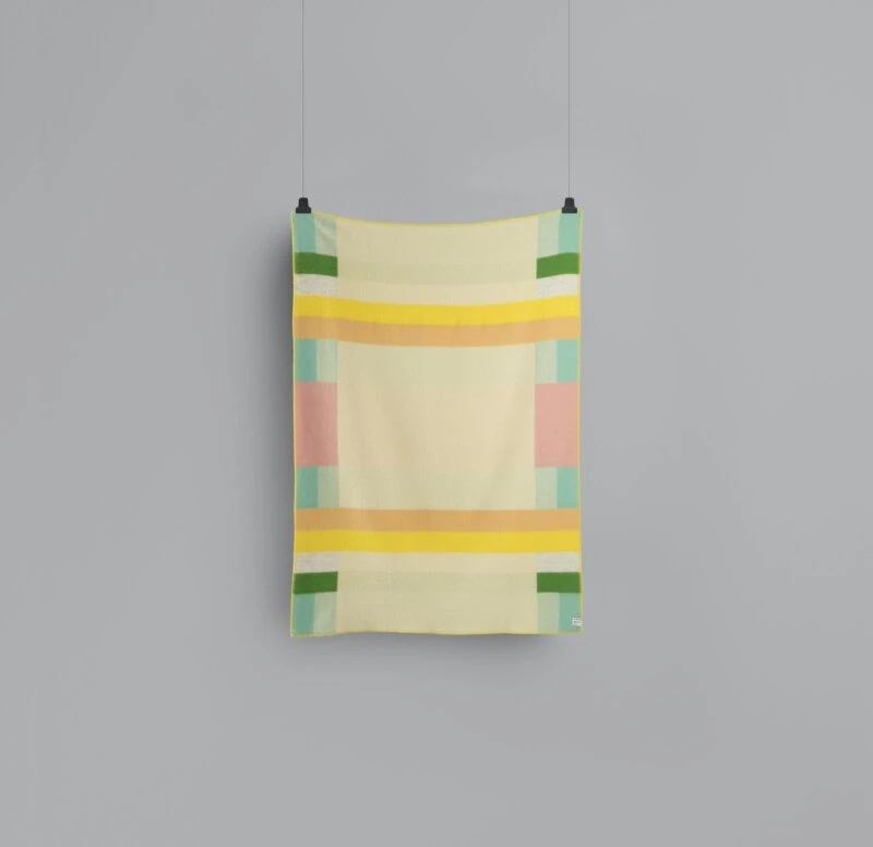 Røros -Wollen Plaid - Pastel