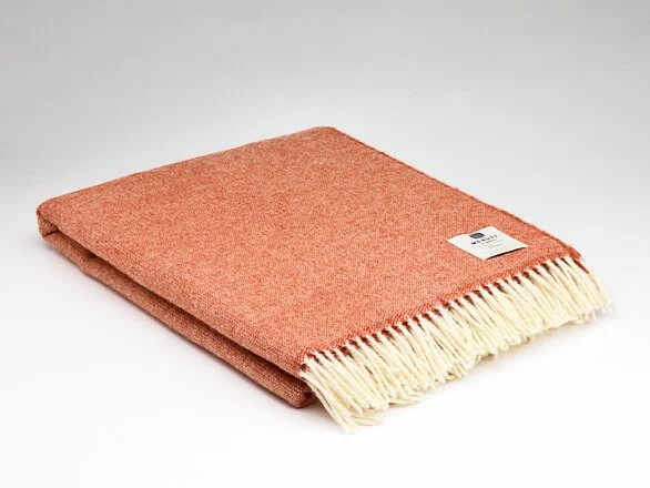 McNutt - Wollen Plaid - Fruitig Oranje