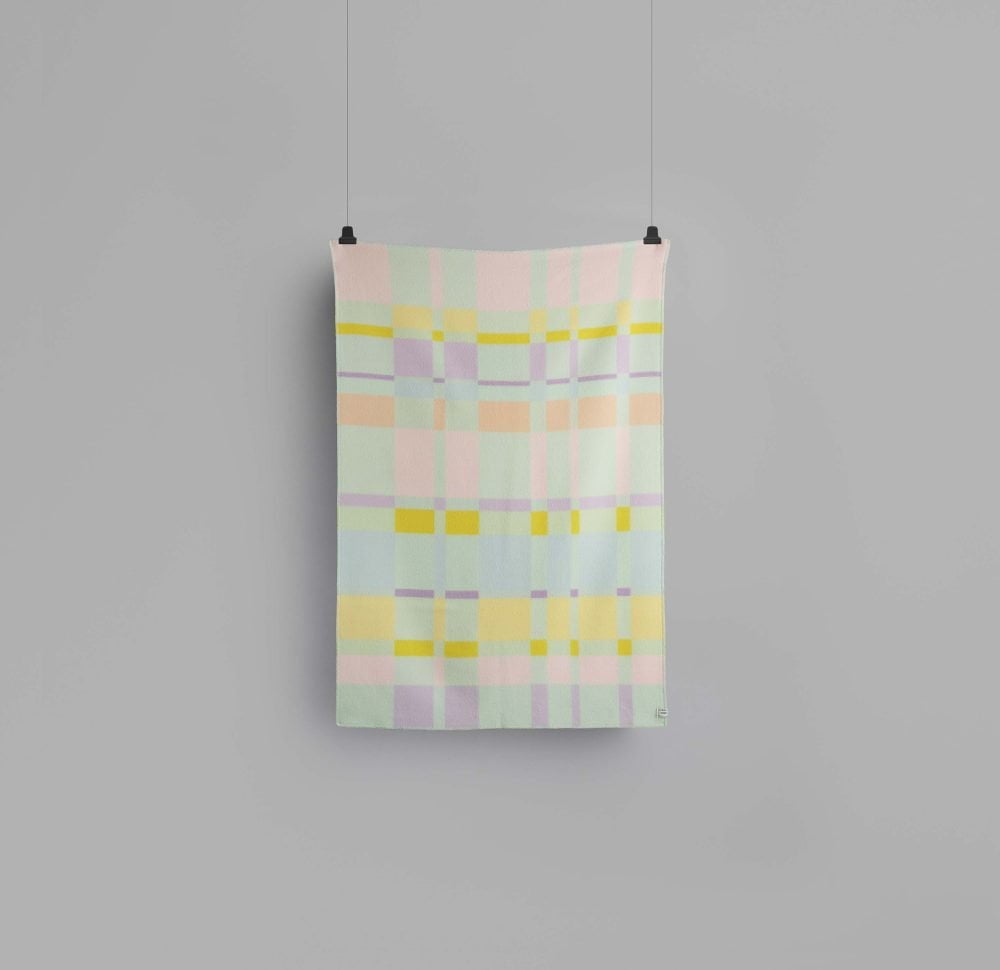 RØROS “CITY” – WOLLEN PLAID – PASTEL