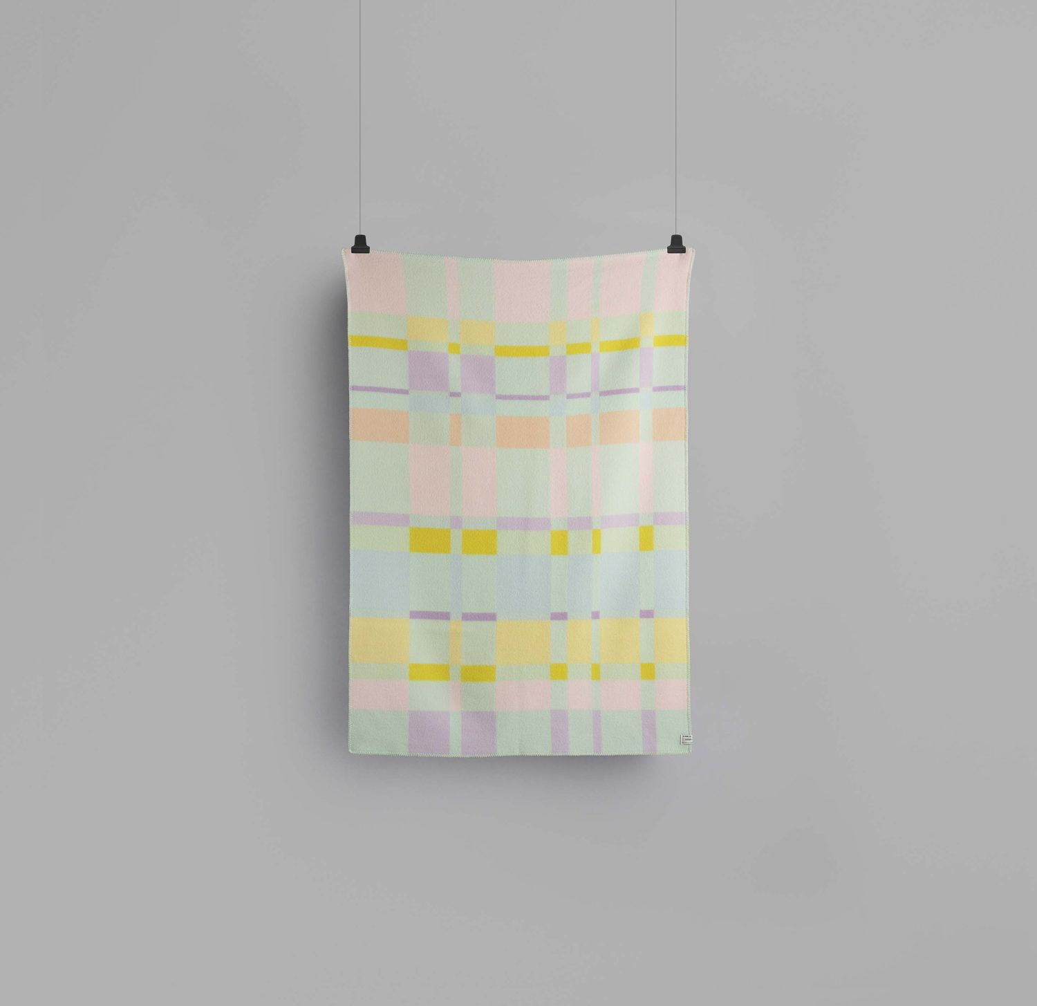 RØROS “CITY” – WOLLEN PLAID – PASTEL