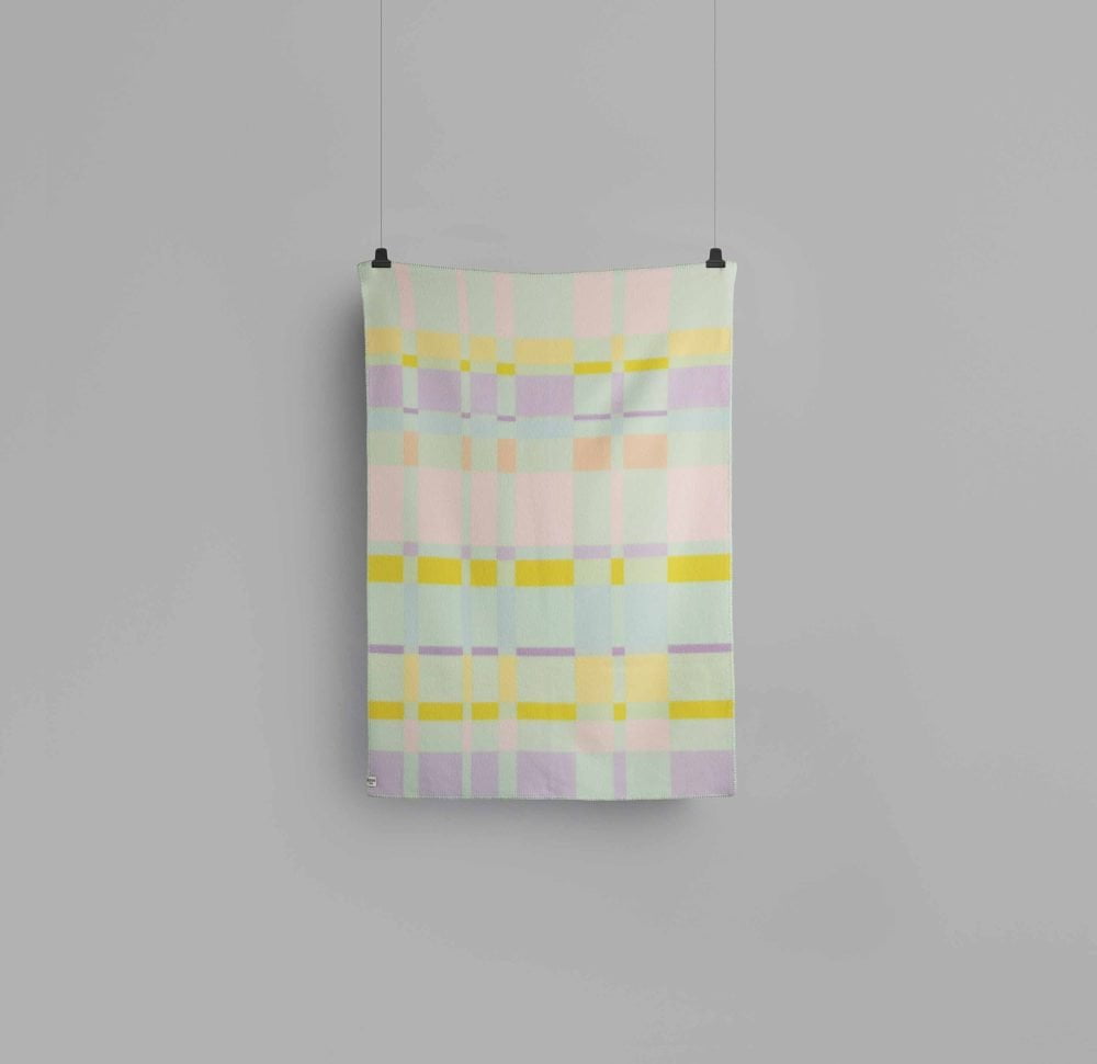 RØROS “CITY” – WOLLEN PLAID – PASTEL