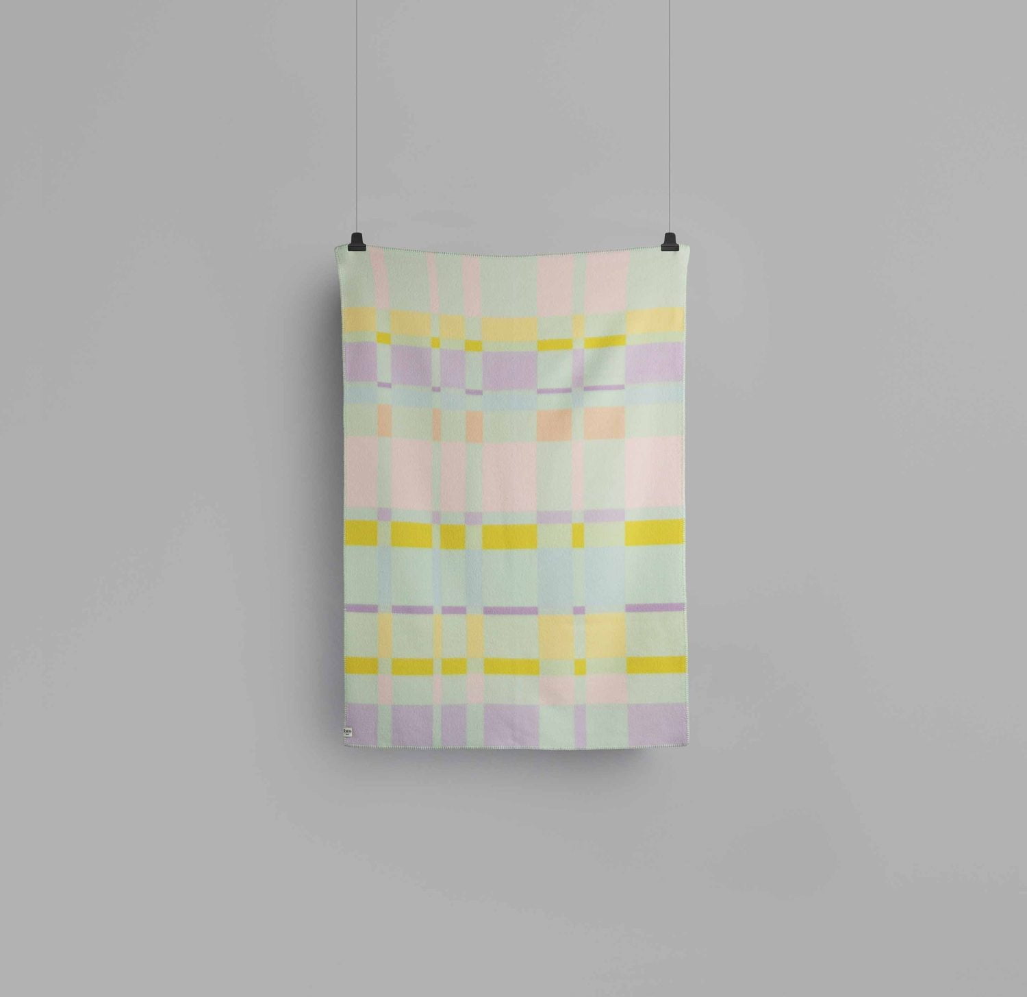 RØROS “CITY” – WOLLEN PLAID – PASTEL