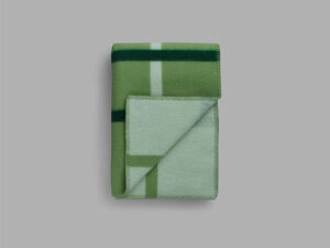 Røros "Knut" - Wollen Plaid - Field Green