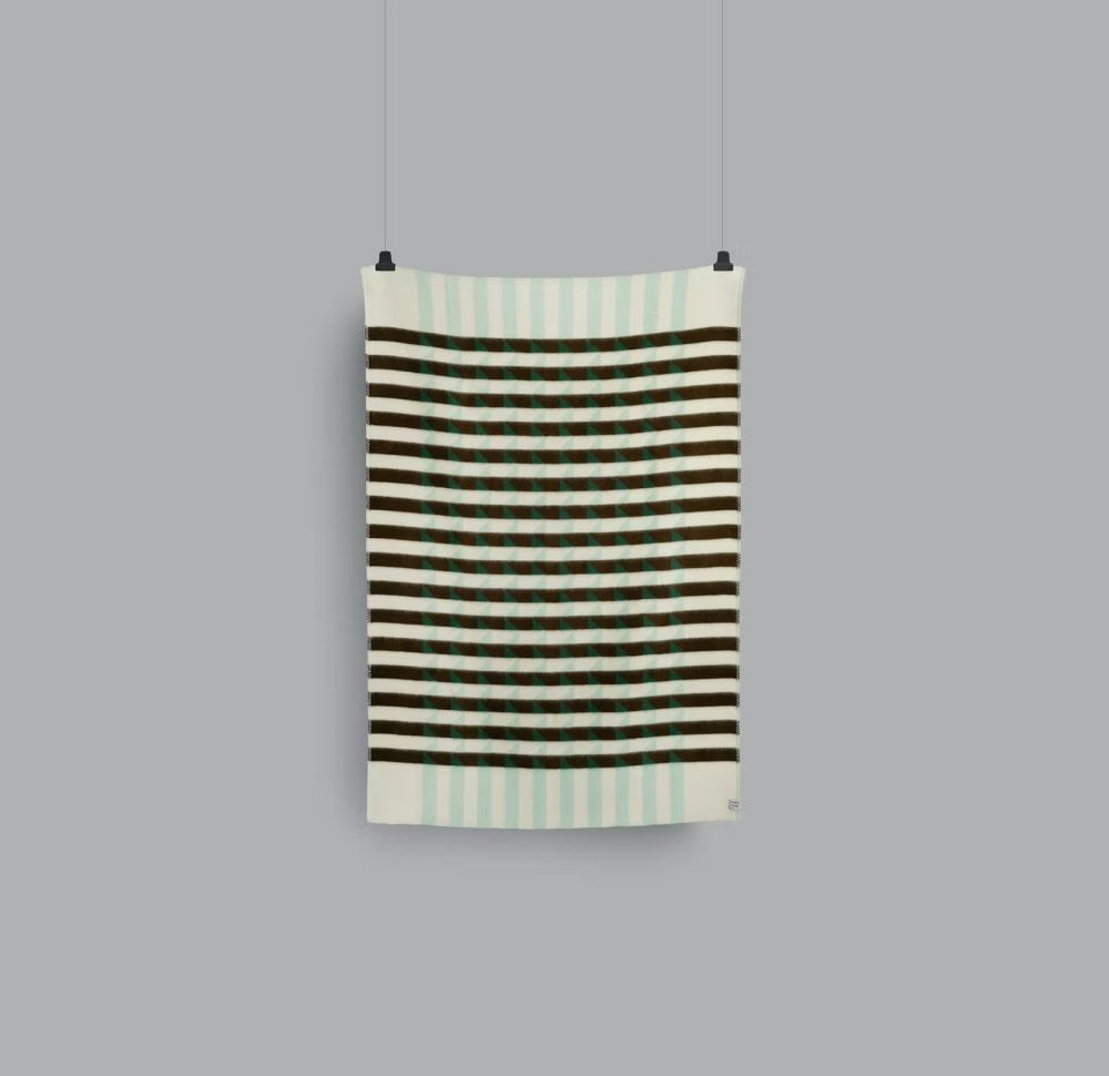 RØROS “KVAM” – WOLLEN PLAID – GROEN