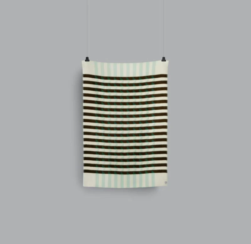 RØROS “KVAM” – WOLLEN PLAID – GROEN