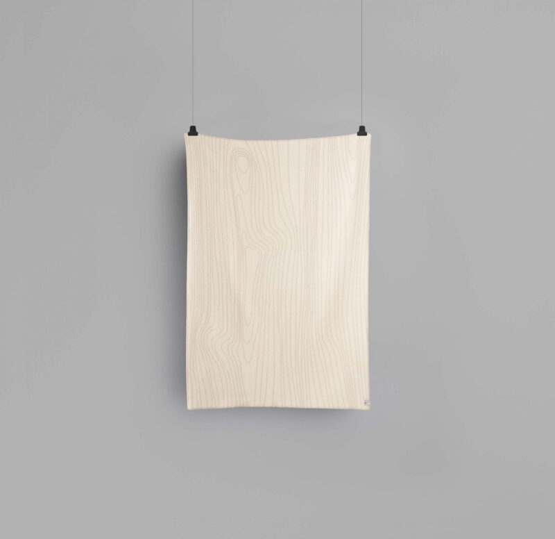 RØROS “SKOG” – WOLLEN PLAID – BEIGE