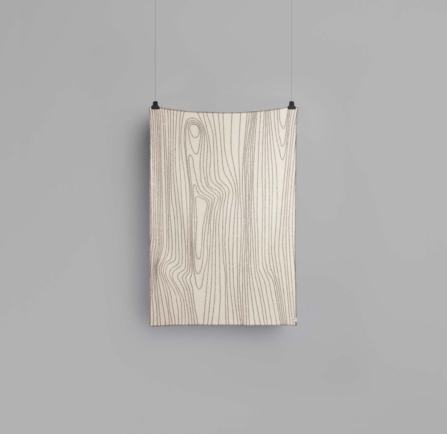 RØROS “SKOG” – WOLLEN PLAID – GRIJS