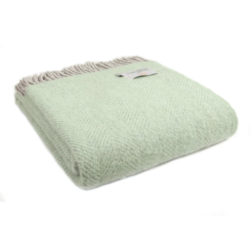 Tweedmill - Wollen Plaid - Groen
