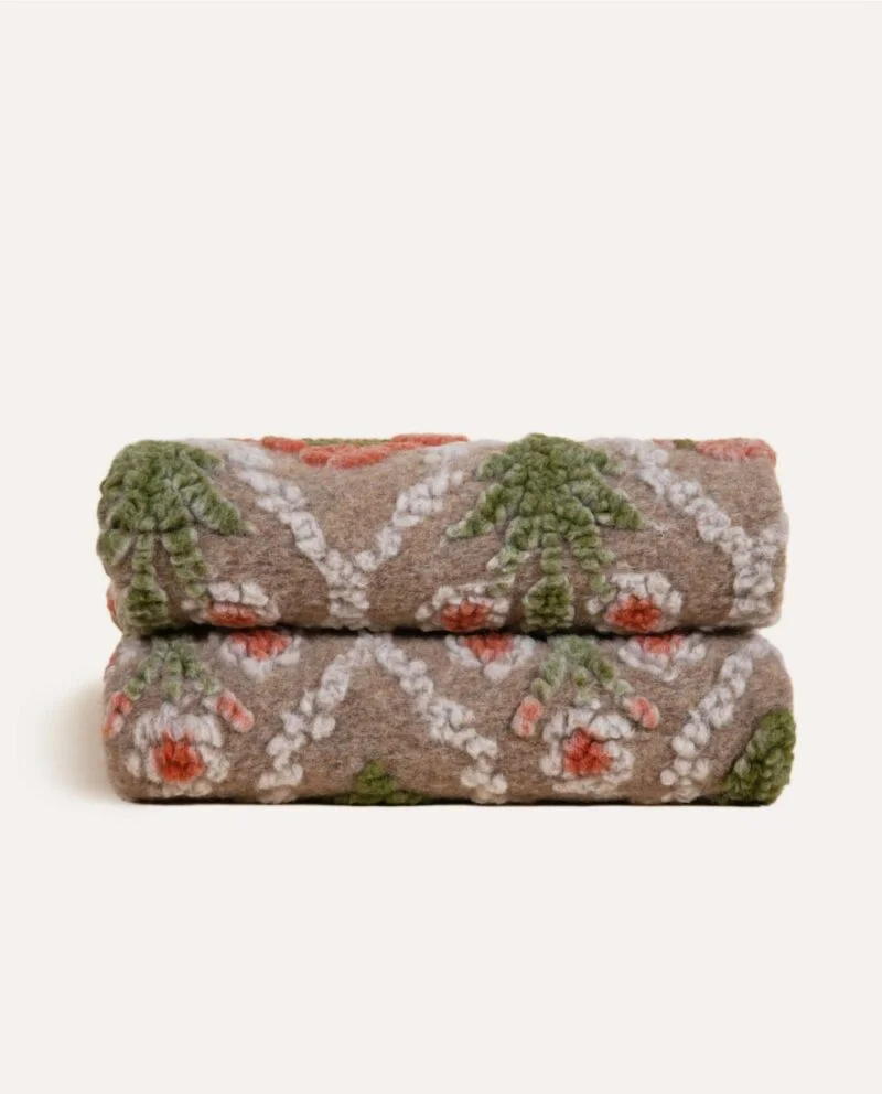 FratiHome - Zachte Wollen Plaid - Isfahan