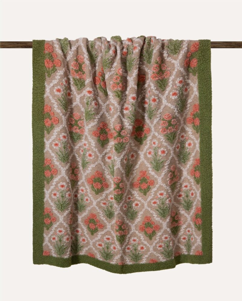 FratiHome - Zachte Wollen Plaid - Isfahan