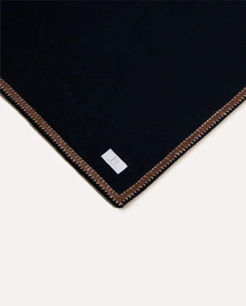 FratiHome - Zachte Bamboe Plaid - Zwart