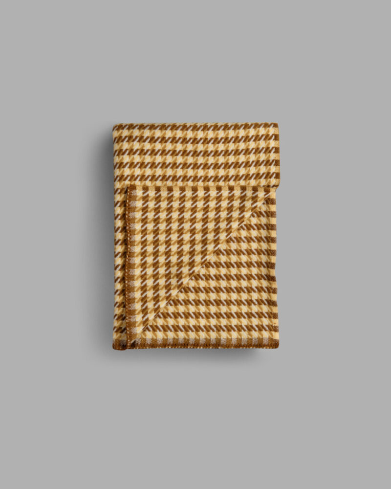 Røros “Mimi” – Wollen Plaid – Pale Lemon
