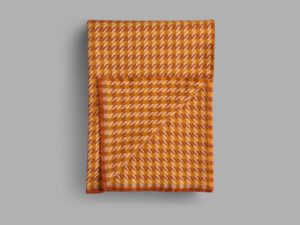 Røros “Mimi” – Wollen Plaid – Apricot