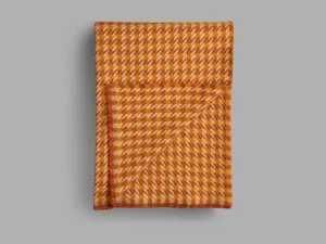Røros “Mimi” – Wollen Plaid – Apricot