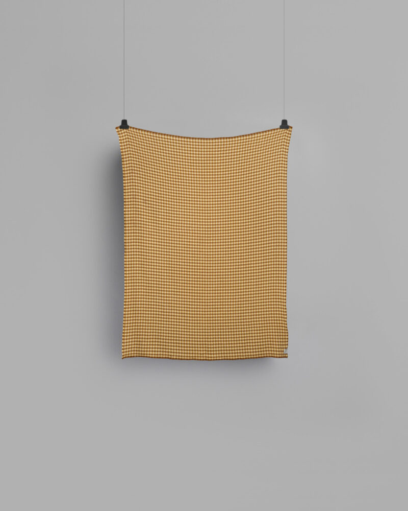 Røros “Mimi” – Wollen Plaid – Pale Lemon