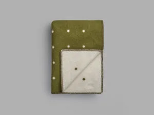Røros “Pastille” – Wollen Plaid – Groen
