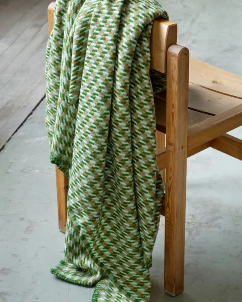 Røros “Mimi” – Wollen Plaid – Espen's Green