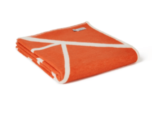 Tweedmill - Katoen - Geometrisch - Oranje & Crème