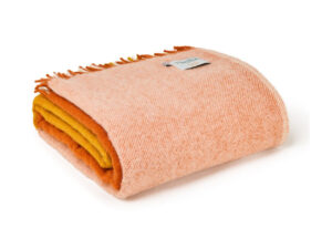 Tweedmill - Wollen Plaid – Kaneelkleurige ruit (Paddock)