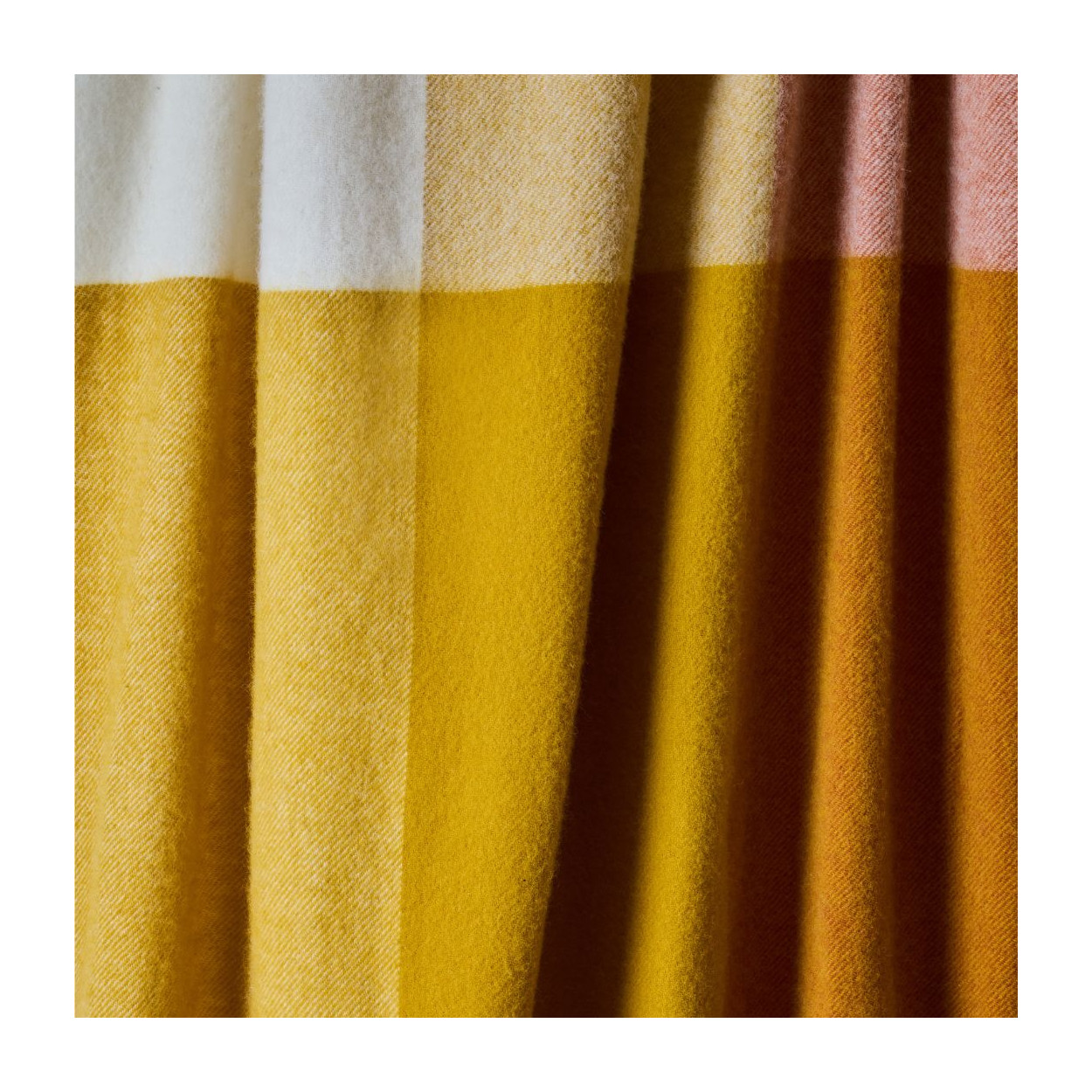 Tweedmill - Wollen Plaid – Kaneelkleurige ruit (Paddock) - Afbeelding 6