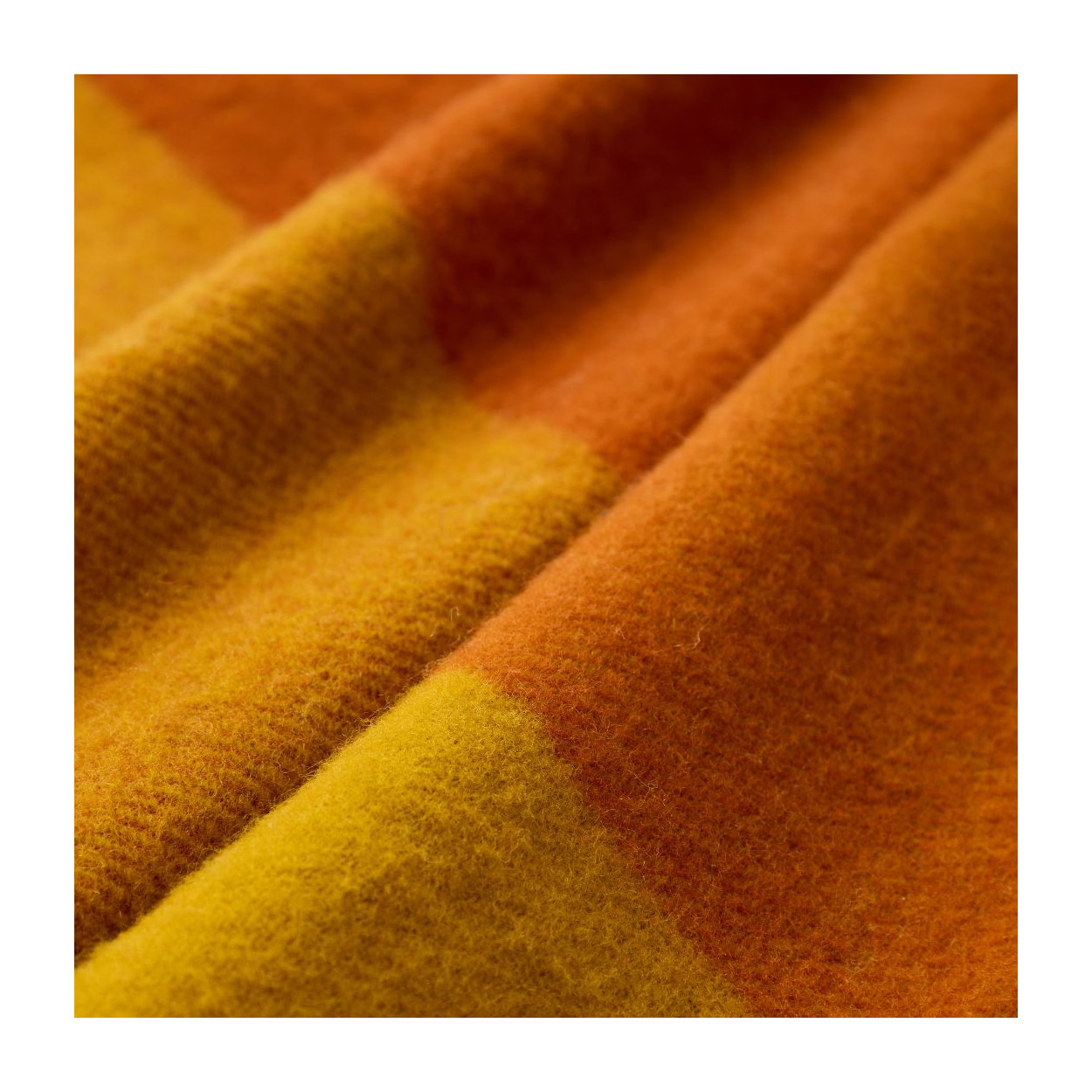 Tweedmill - Wollen Plaid – Kaneelkleurige ruit (Paddock) - Afbeelding 4